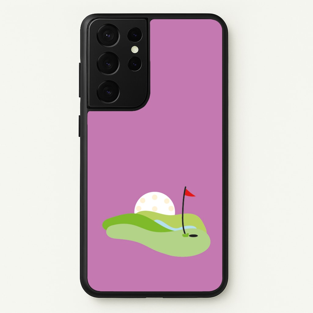 Golf course - Golf Phone Case for Galaxy S21 Ultra