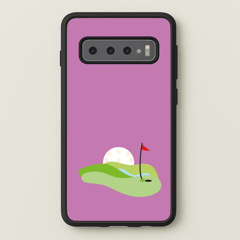 Golf course - Golf Phone Case for Galaxy S10