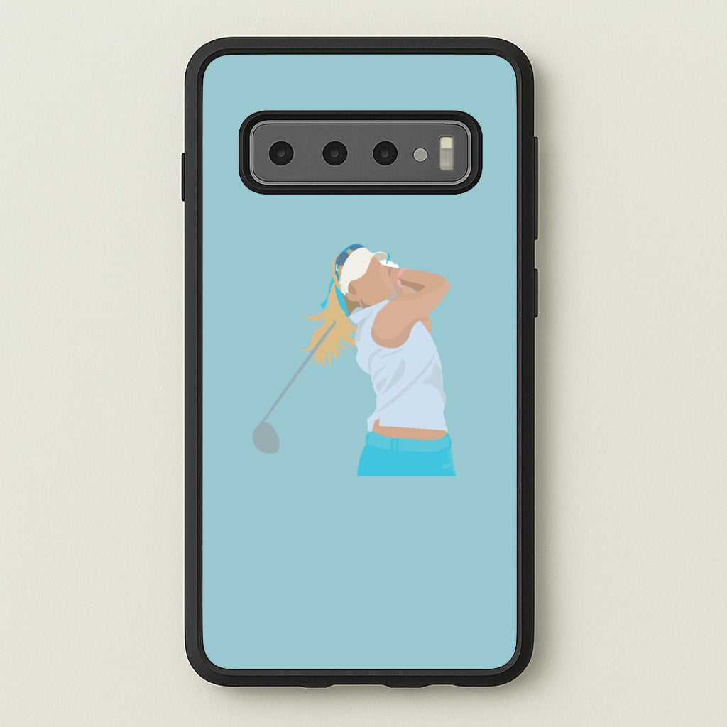 Thompson - Golf - Golf Phone Case for Galaxy S10 Plus