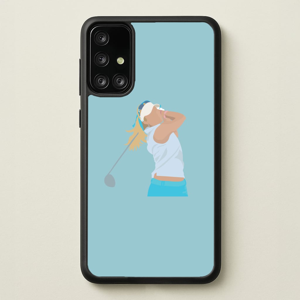 Thompson - Golf - Golf Phone Case for Galaxy A71