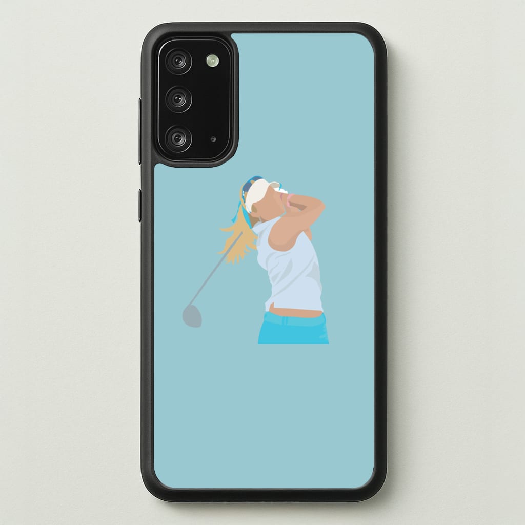 Thompson - Golf - Golf Phone Case for Galaxy Note 20