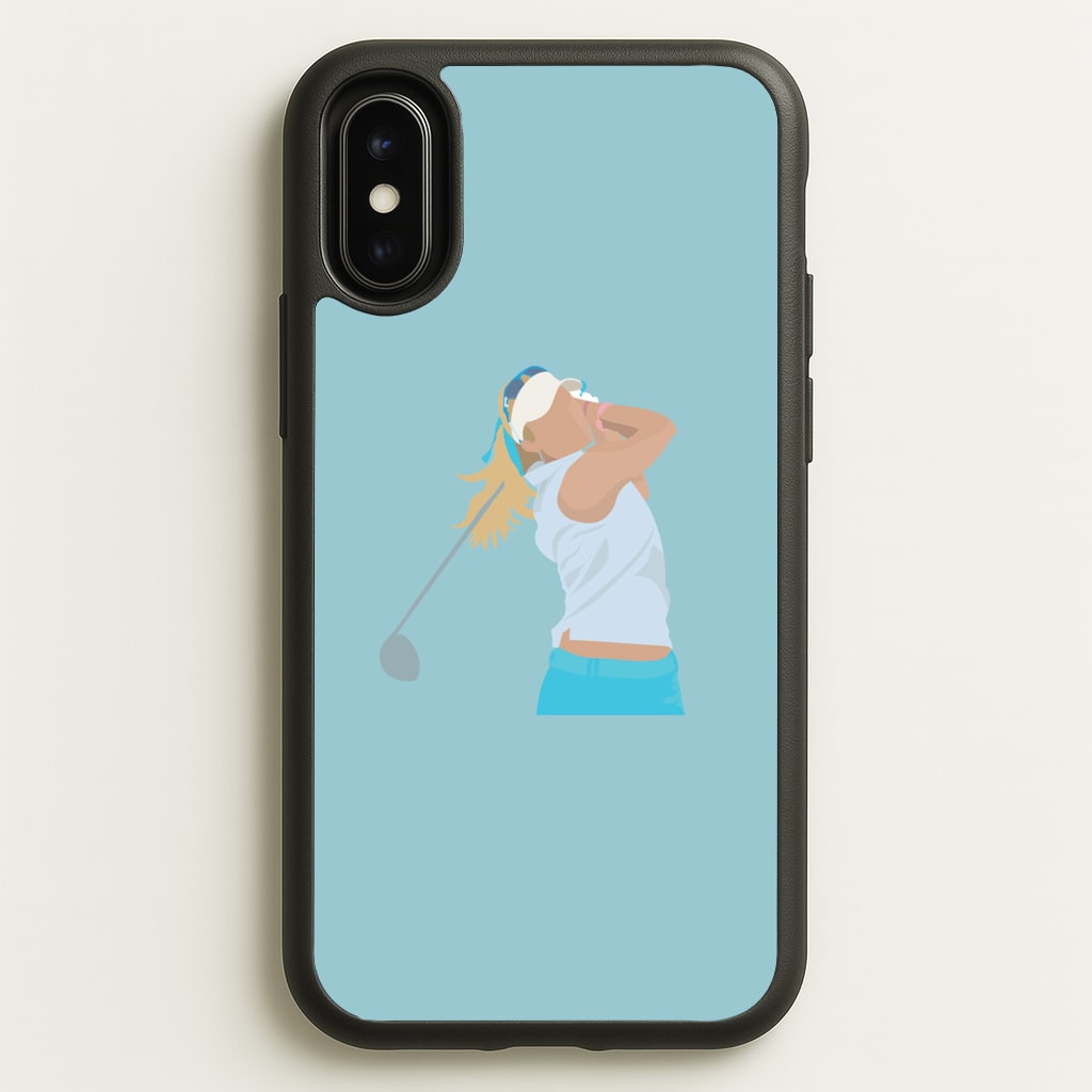 Thompson - Golf - Golf Phone Case for iPhone X / XS