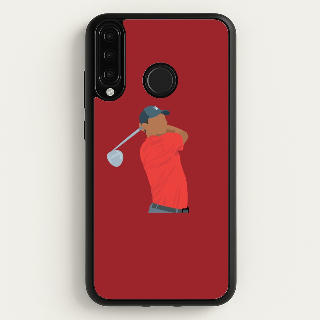 Tiger - Golf - Golf Phone Case for Huawei P30 Lite