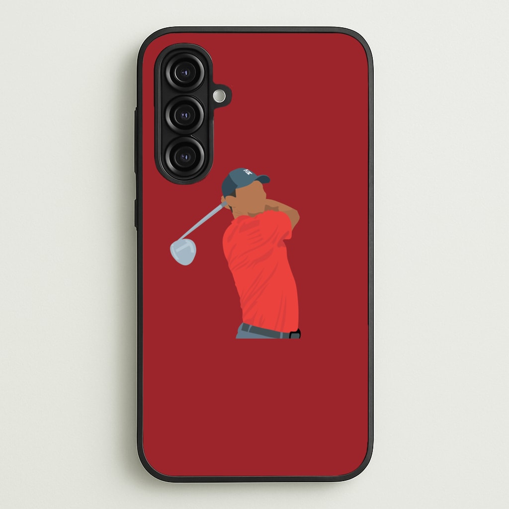 Tiger - Golf - Golf Phone Case for Galaxy A16