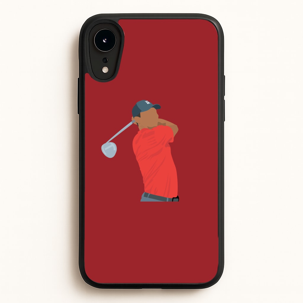 Tiger - Golf - Golf Phone Case for iPhone XR