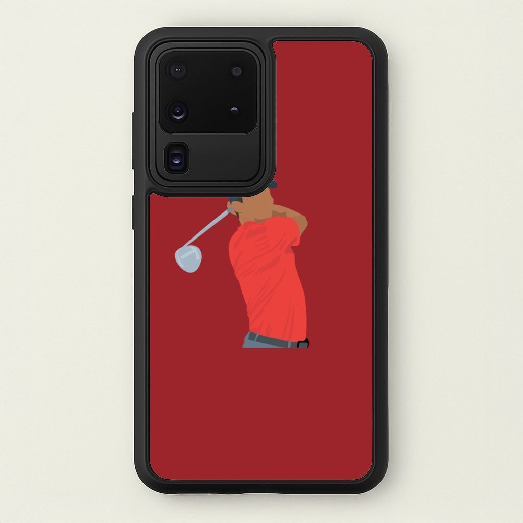 Tiger - Golf - Golf Phone Case for Galaxy S20 Ultra