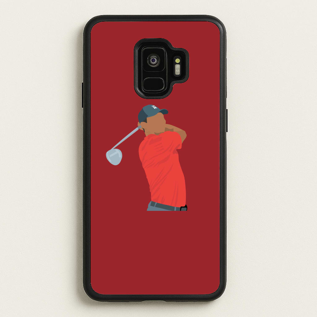 Tiger - Golf - Golf Phone Case for Galaxy S9