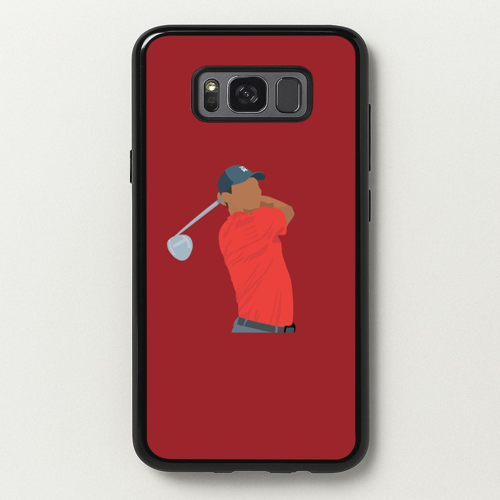 Tiger - Golf - Golf Phone Case for Galaxy S8 Plus