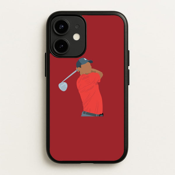 Tiger - Golf - Golf Phone Case for iPhone 12 Mini