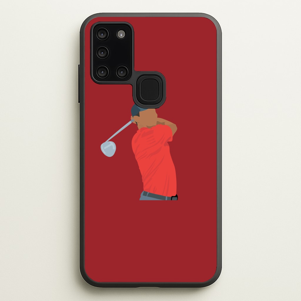 Tiger - Golf - Golf Phone Case for Galaxy A21s