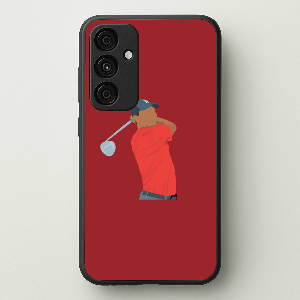 Tiger - Golf - Golf Phone Case for Galaxy A55