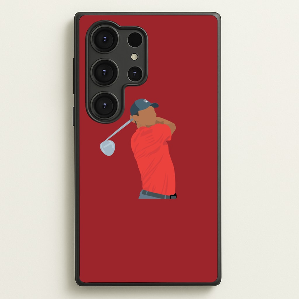 Tiger - Golf - Golf Phone Case for Galaxy S25 Ultra