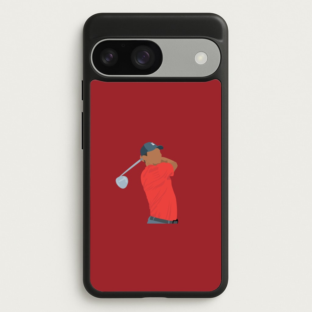 Tiger - Golf - Golf Phone Case for Google Pixel 9 / 9 Pro
