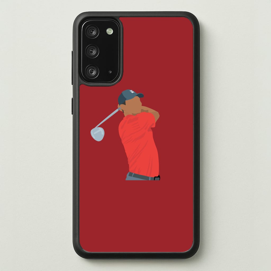 Tiger - Golf - Golf Phone Case for Galaxy Note 20