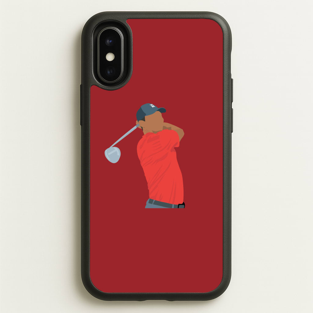 Tiger - Golf - Golf Phone Case for iPhone X / XS
