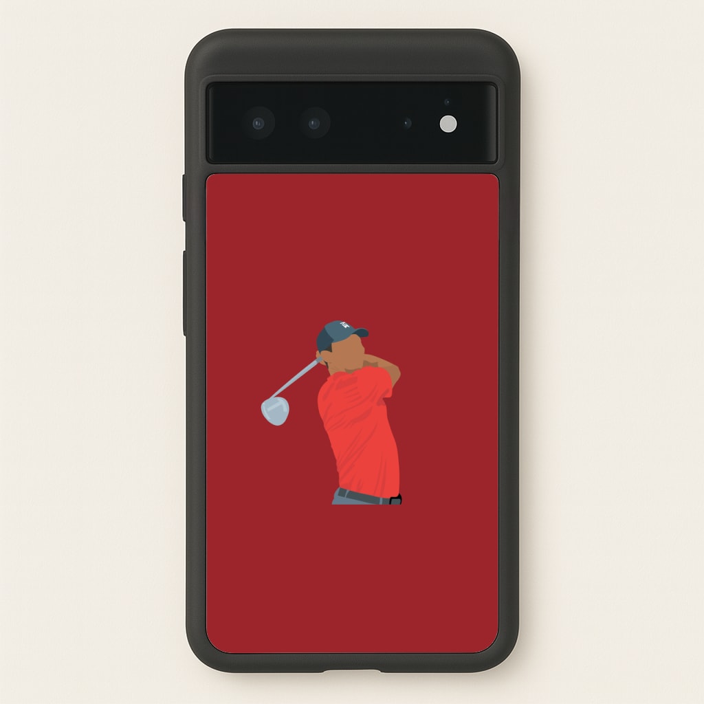 Tiger - Golf - Golf Phone Case for Google Pixel 6