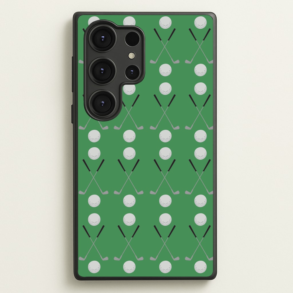 Golf clubs - Golf Phone Case for Galaxy S25 Ultra