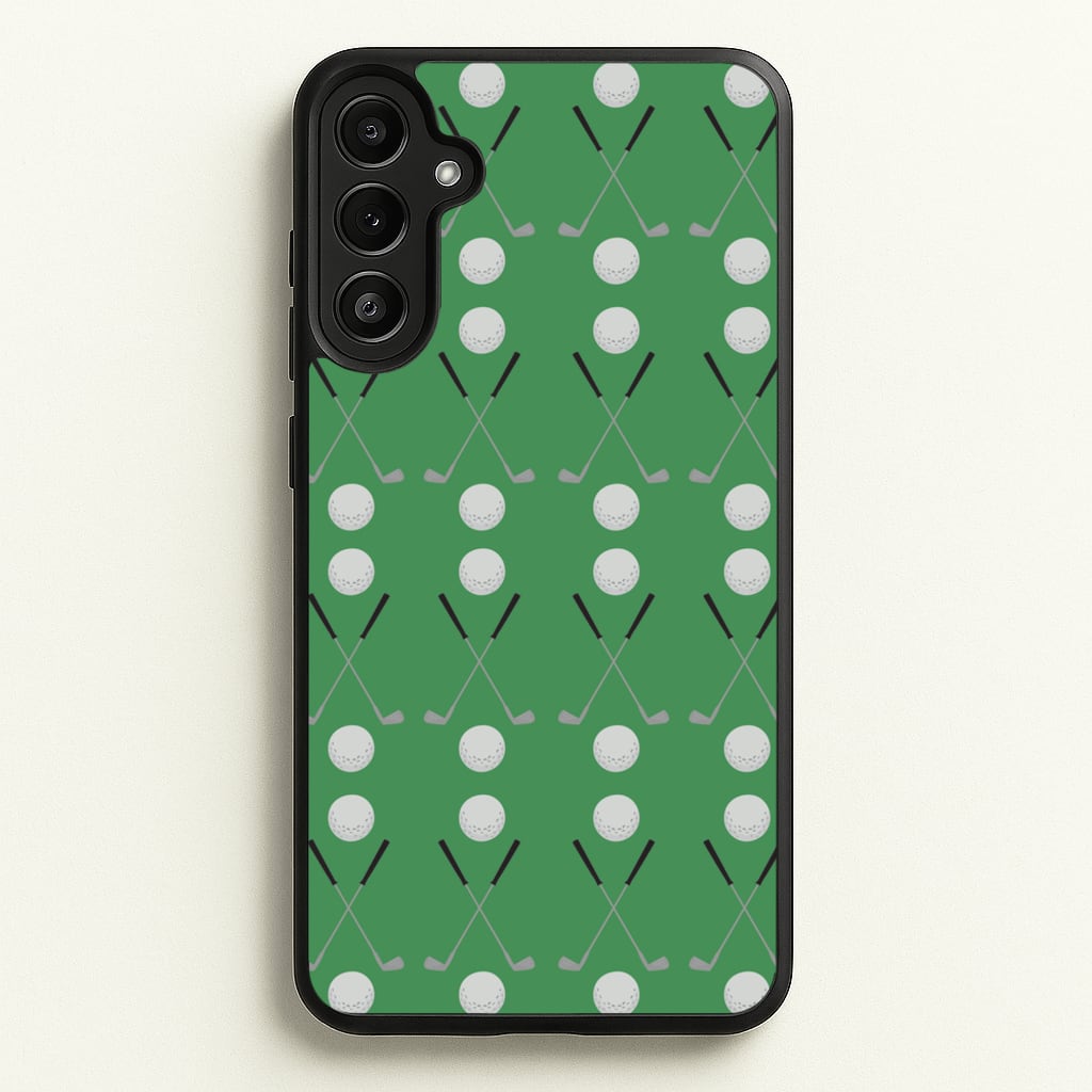 Golf clubs - Golf Phone Case for Galaxy A36
