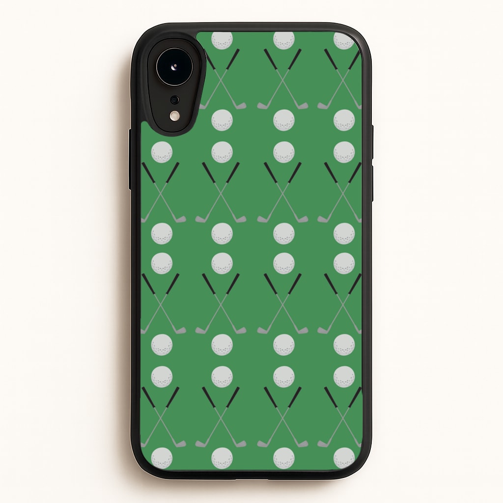 Golf clubs - Golf Phone Case for iPhone XR
