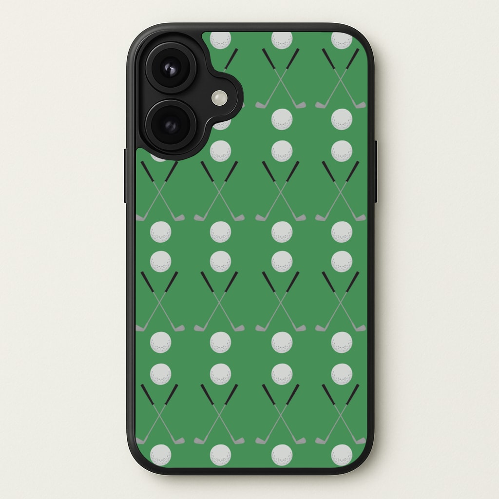 Golf clubs Phone Case for iPhone 17