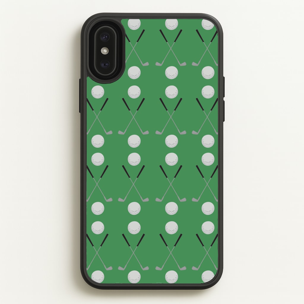 Golf clubs - Golf Phone Case for iPhone XS Max