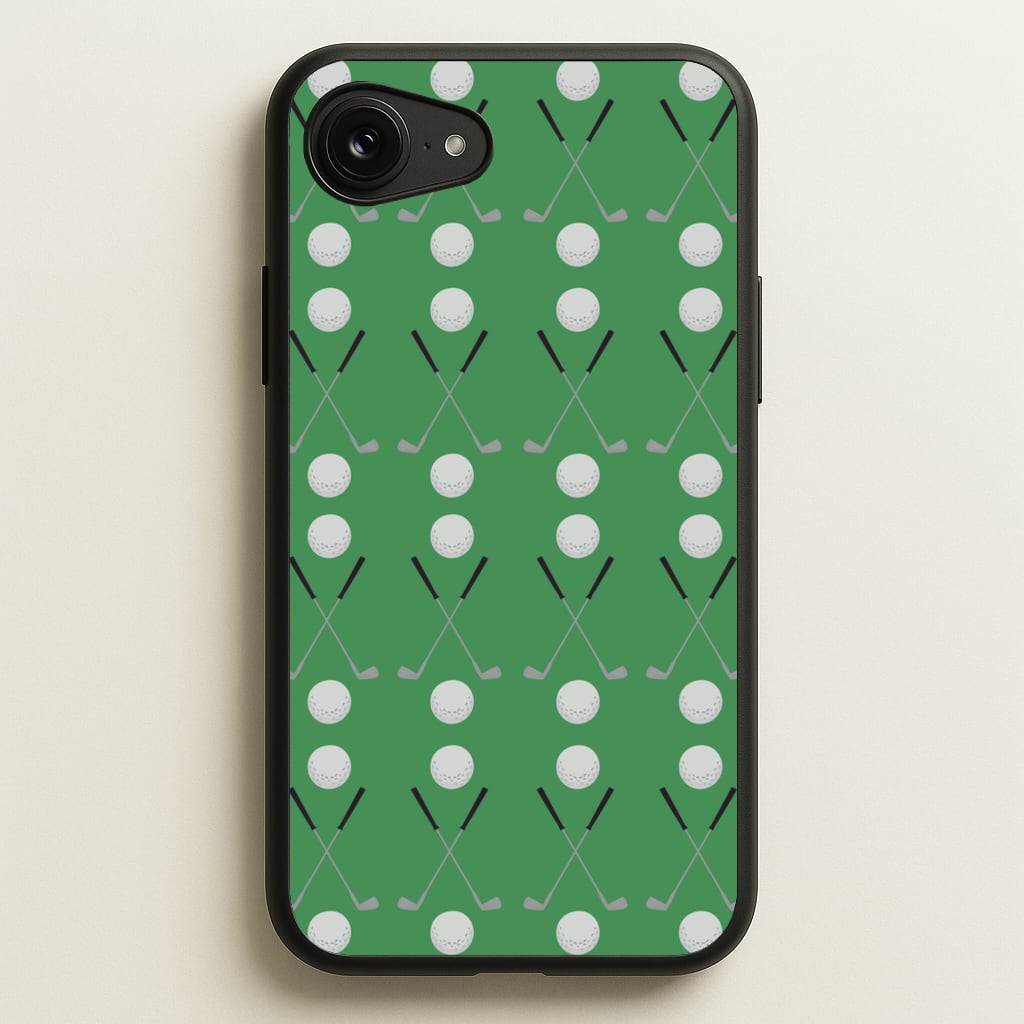 Golf clubs - Golf Phone Case for iPhone 16e