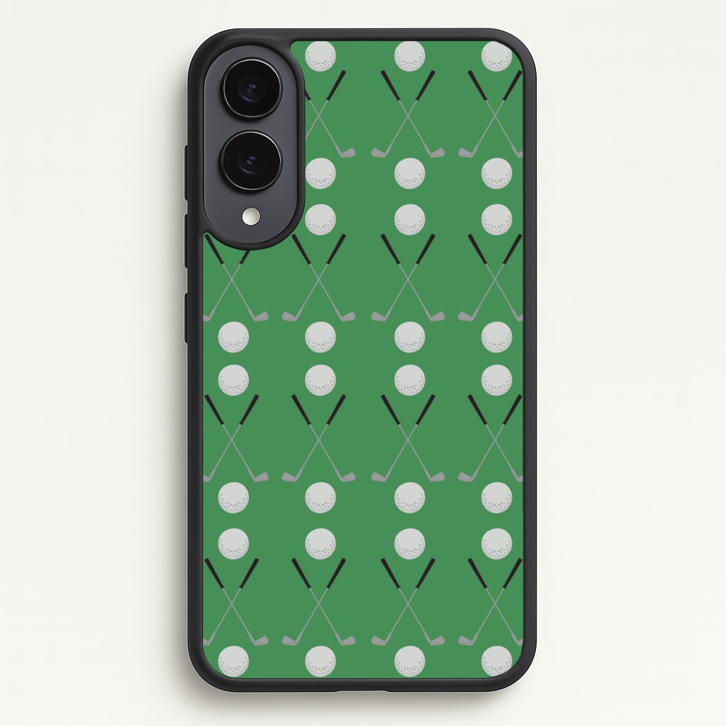 Golf clubs - Golf Phone Case for Galaxy S25 Edge