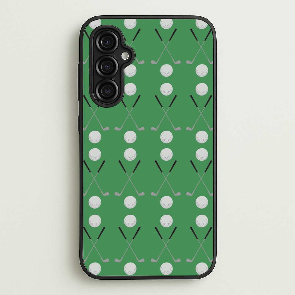 Golf clubs - Golf Phone Case for Galaxy A14