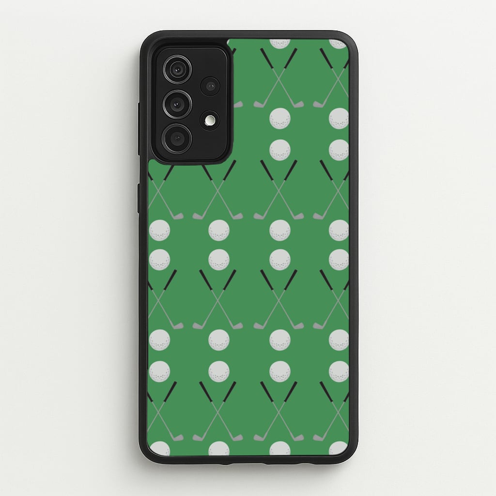 Golf clubs - Golf Phone Case for Galaxy A52 / A52s
