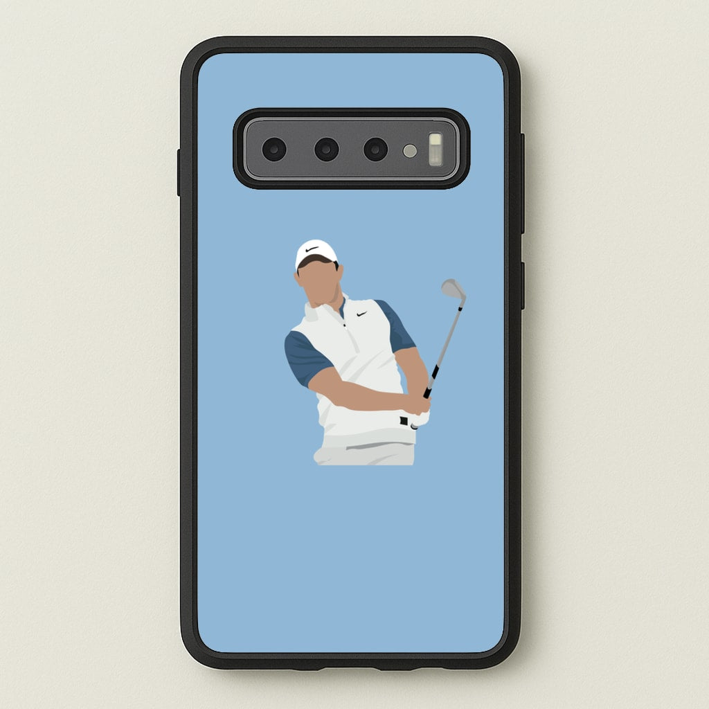 Mcllroy - Golf - Golf Phone Case for Galaxy S10 Plus