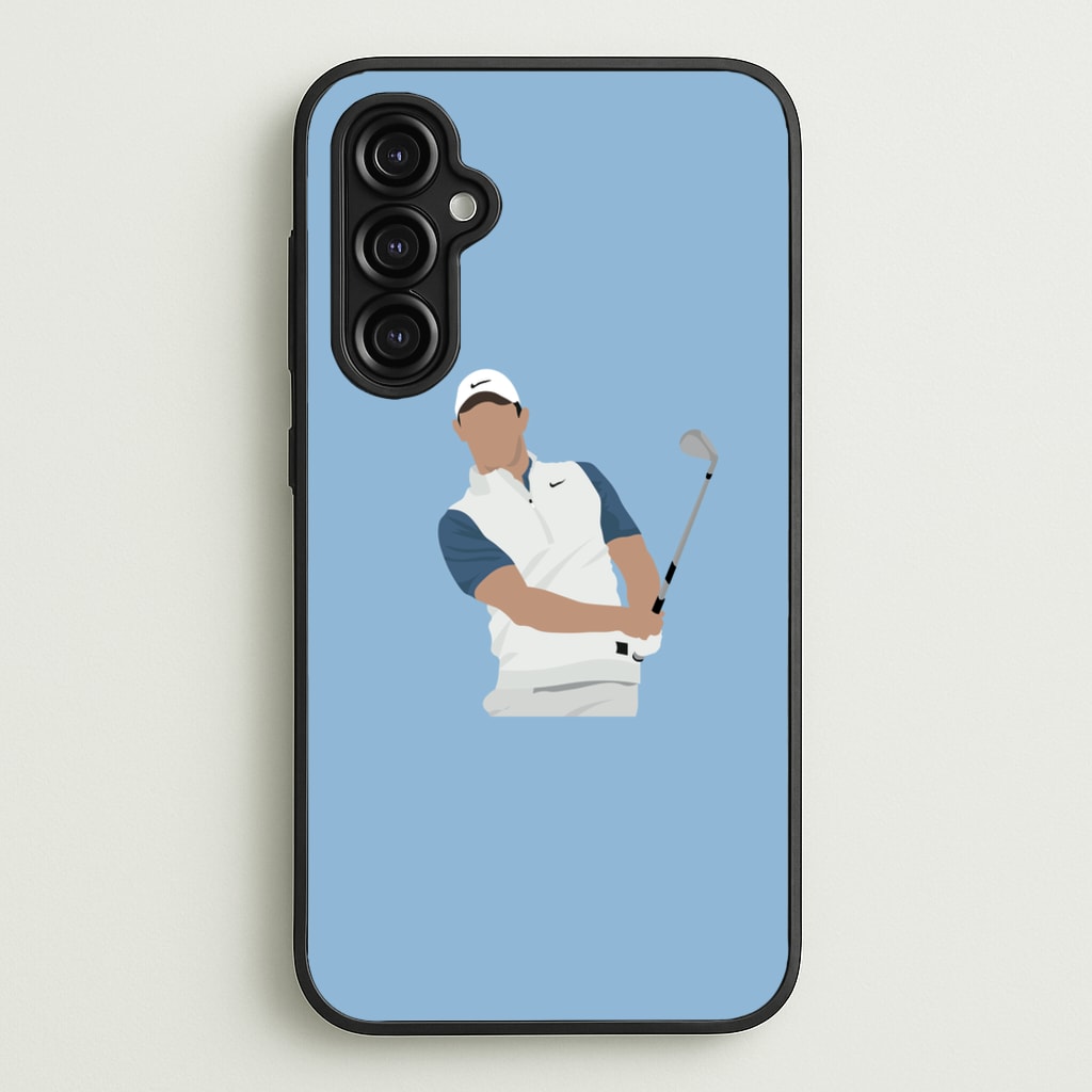 Mcllroy - Golf - Golf Phone Case for Galaxy A14