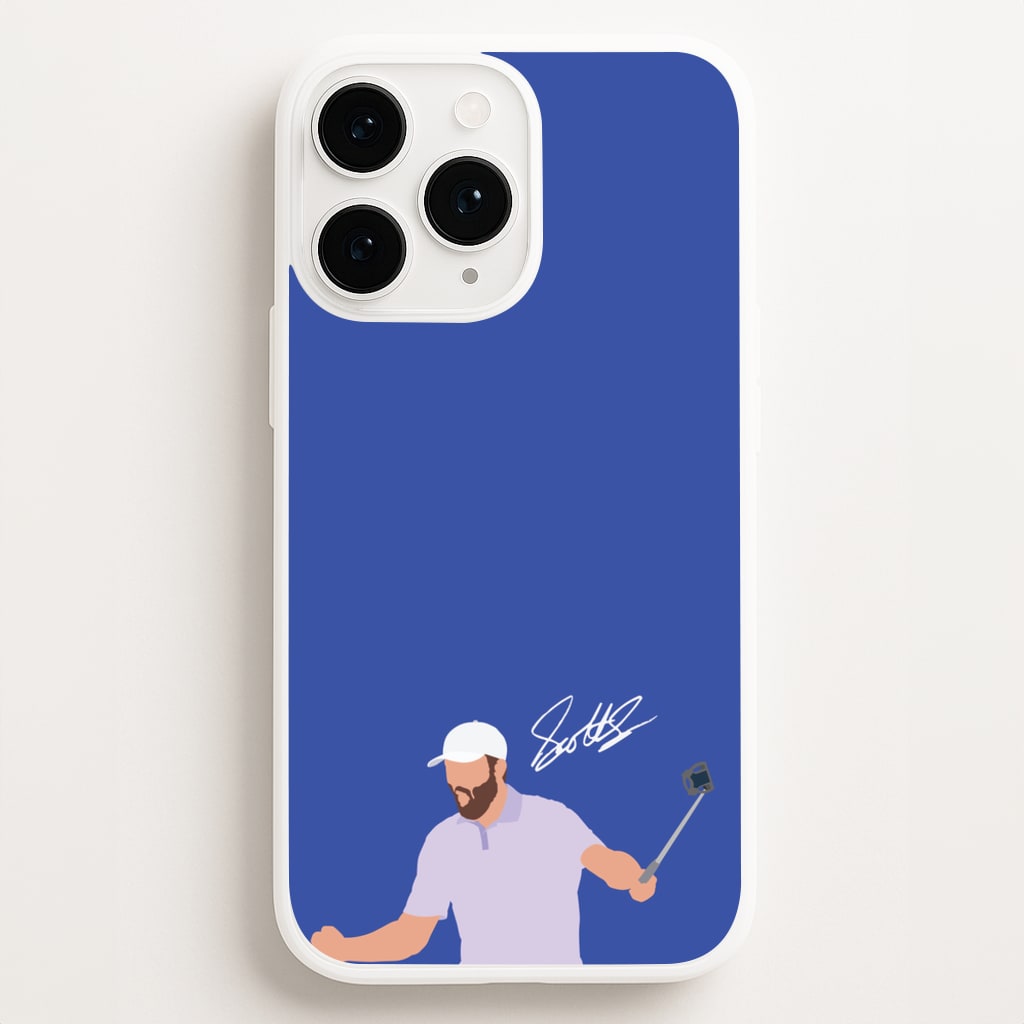 Scheffler Signature - Golf Phone Case for iPhone 16 Pro Max