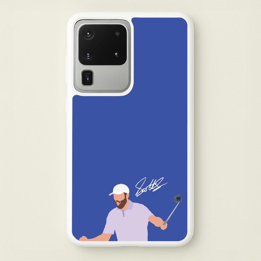 Scheffler Signature - Golf Phone Case for Galaxy S20 Ultra