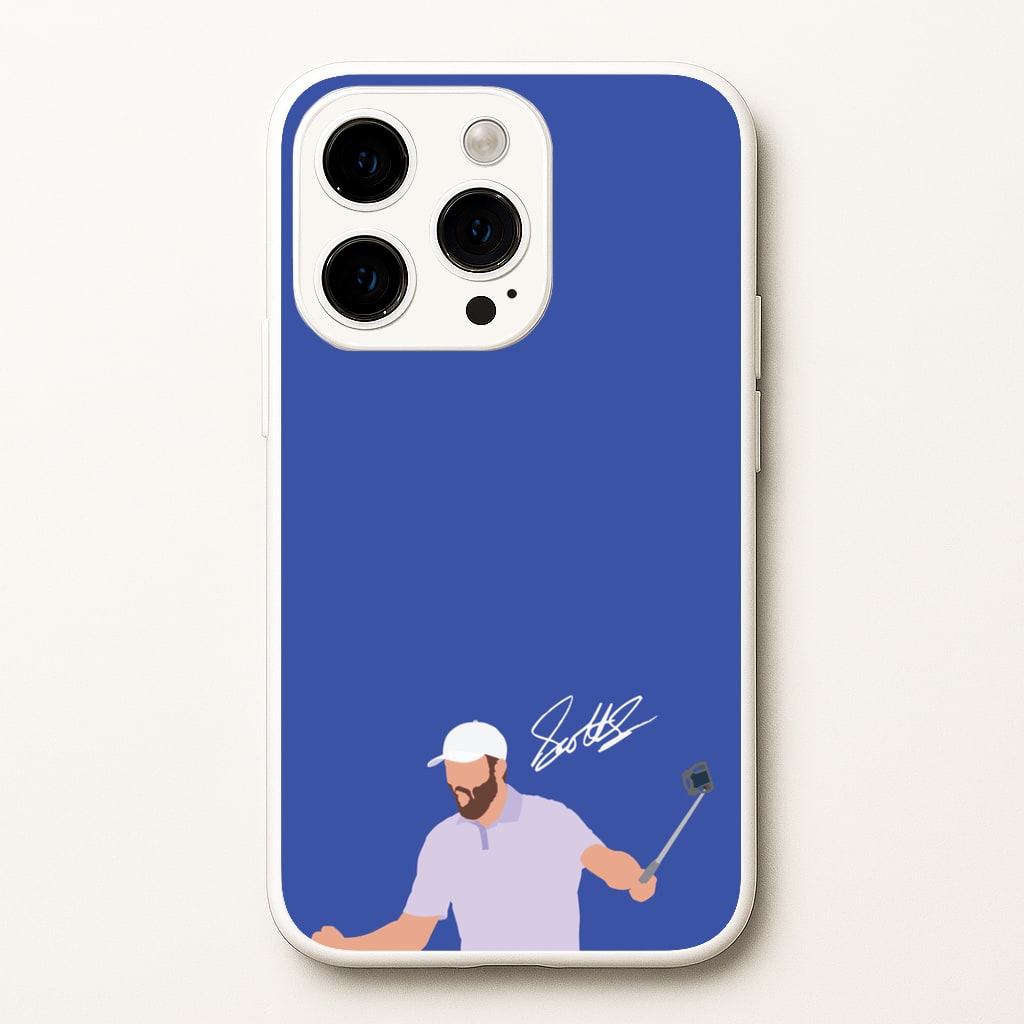Scheffler Signature - Golf Phone Case for iPhone 14 Pro