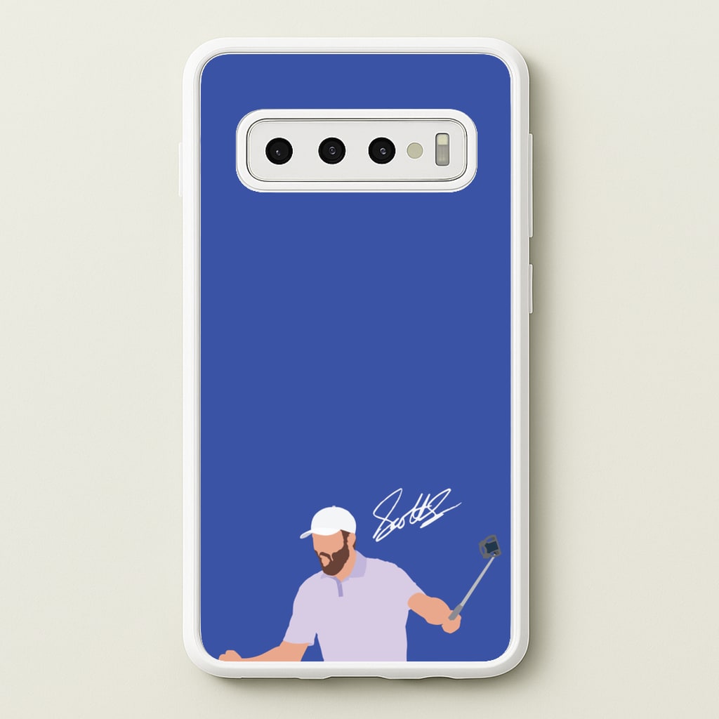 Scheffler Signature - Golf Phone Case for Galaxy S10 Plus