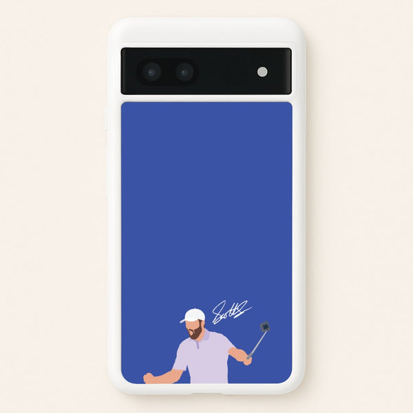 Scheffler Signature - Golf Phone Case for Google Pixel 6a