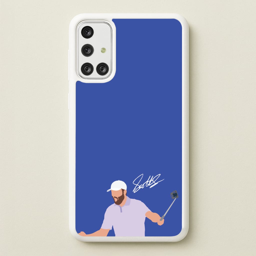Scheffler Signature - Golf Phone Case for Galaxy A71