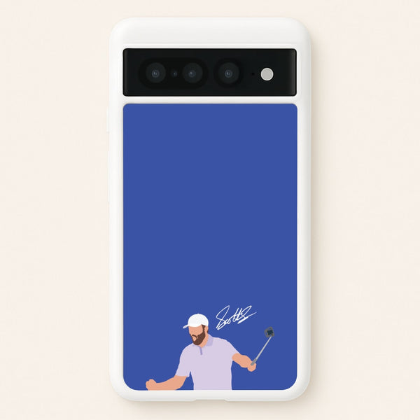 Scheffler Signature - Golf Phone Case for Google Pixel 7 Pro