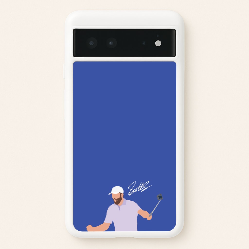 Scheffler Signature - Golf Phone Case for Google Pixel 6
