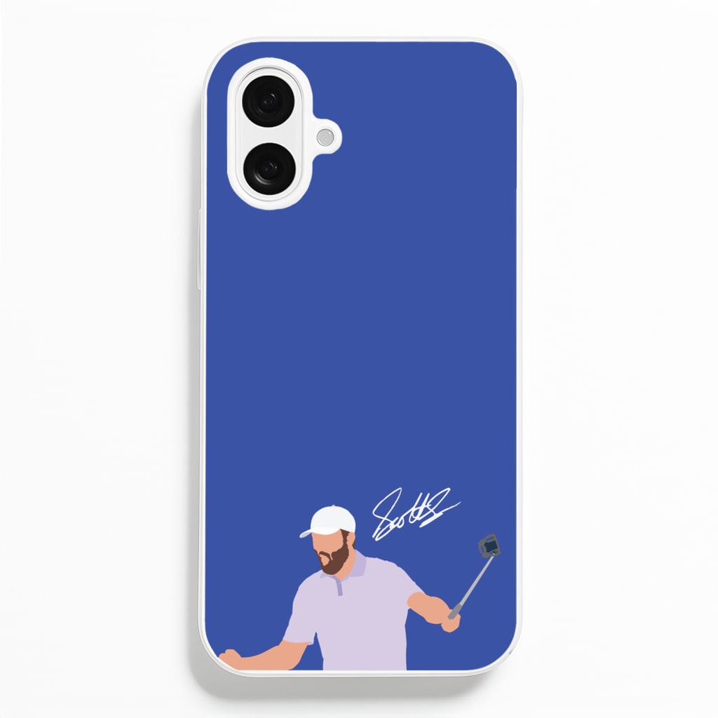 Scheffler Signature - Golf Phone Case for iPhone 16 Plus