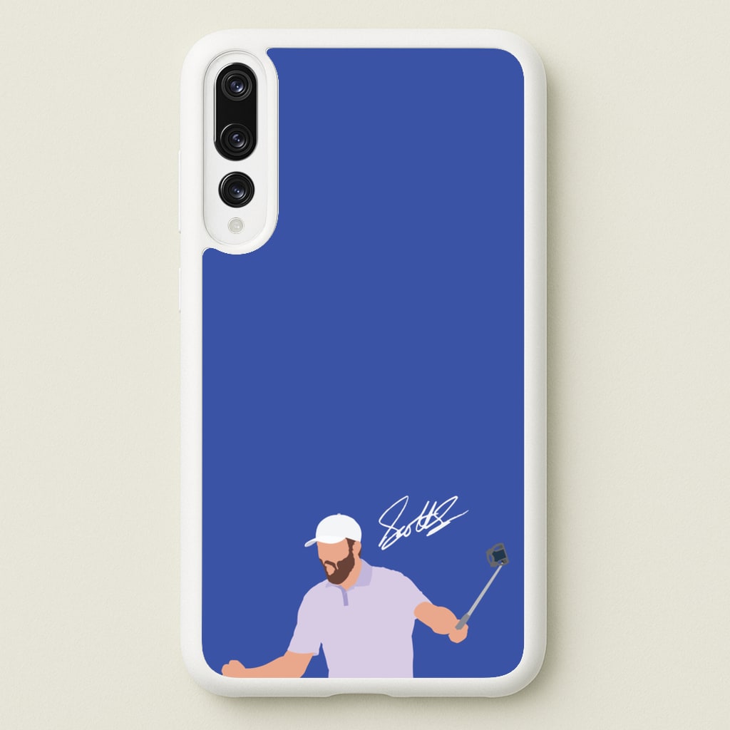 Scheffler Signature - Golf Phone Case for Huawei P20 Pro