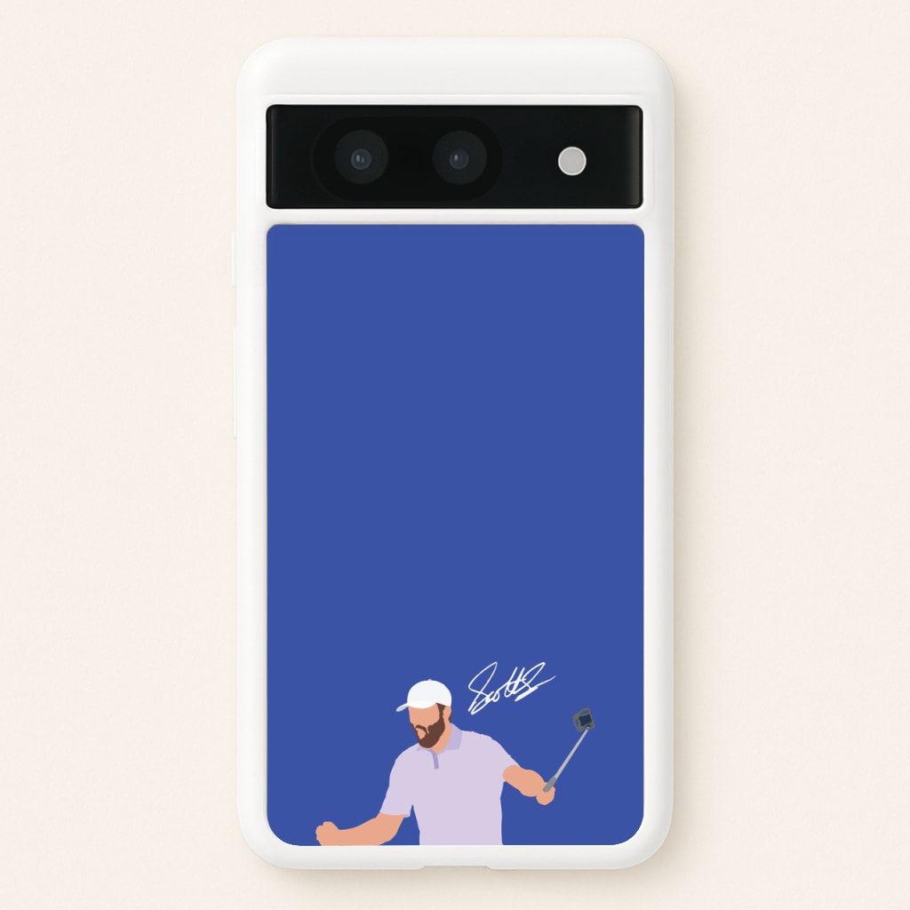 Scheffler Signature - Golf Phone Case for Google Pixel 8a