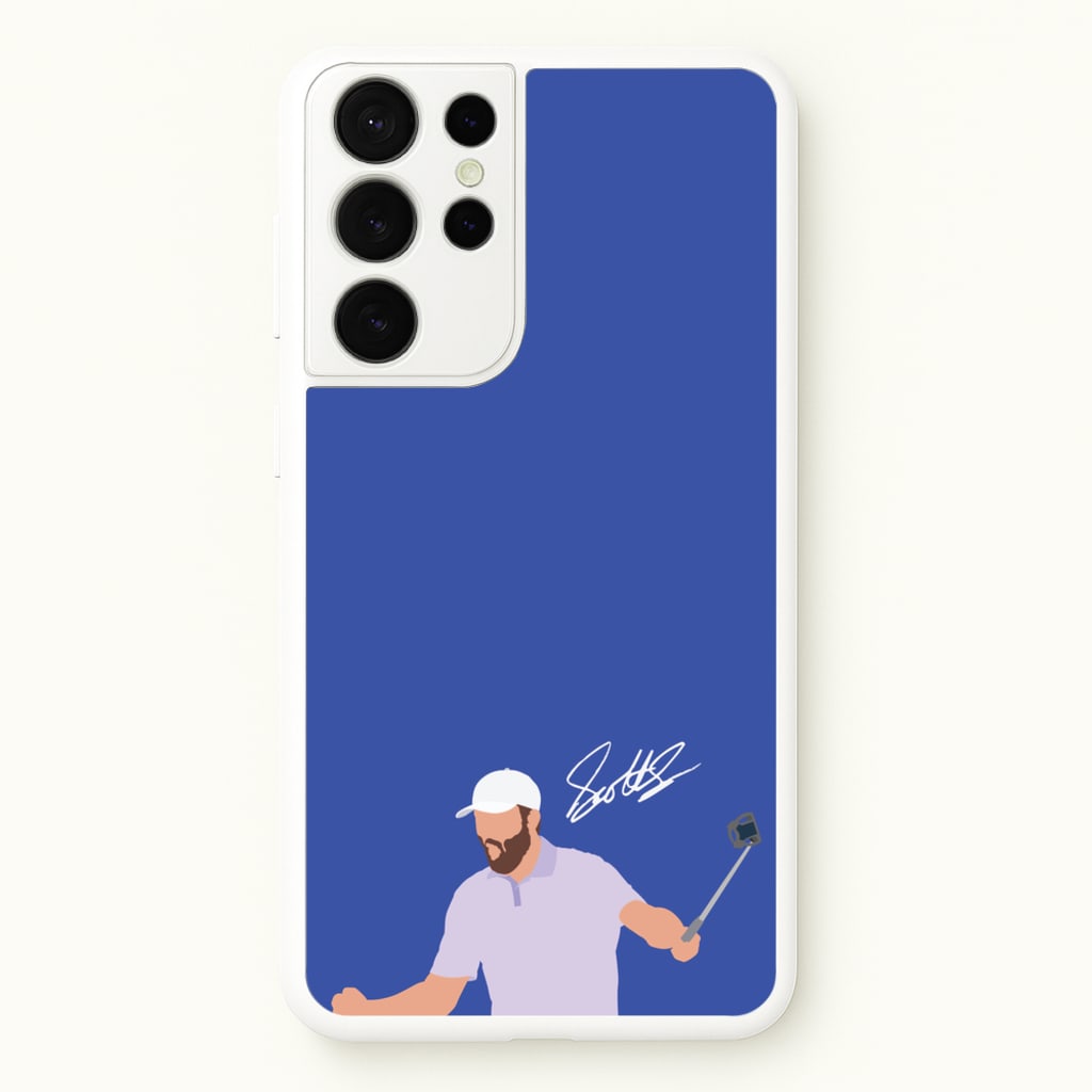 Scheffler Signature - Golf Phone Case for Galaxy S21 Ultra
