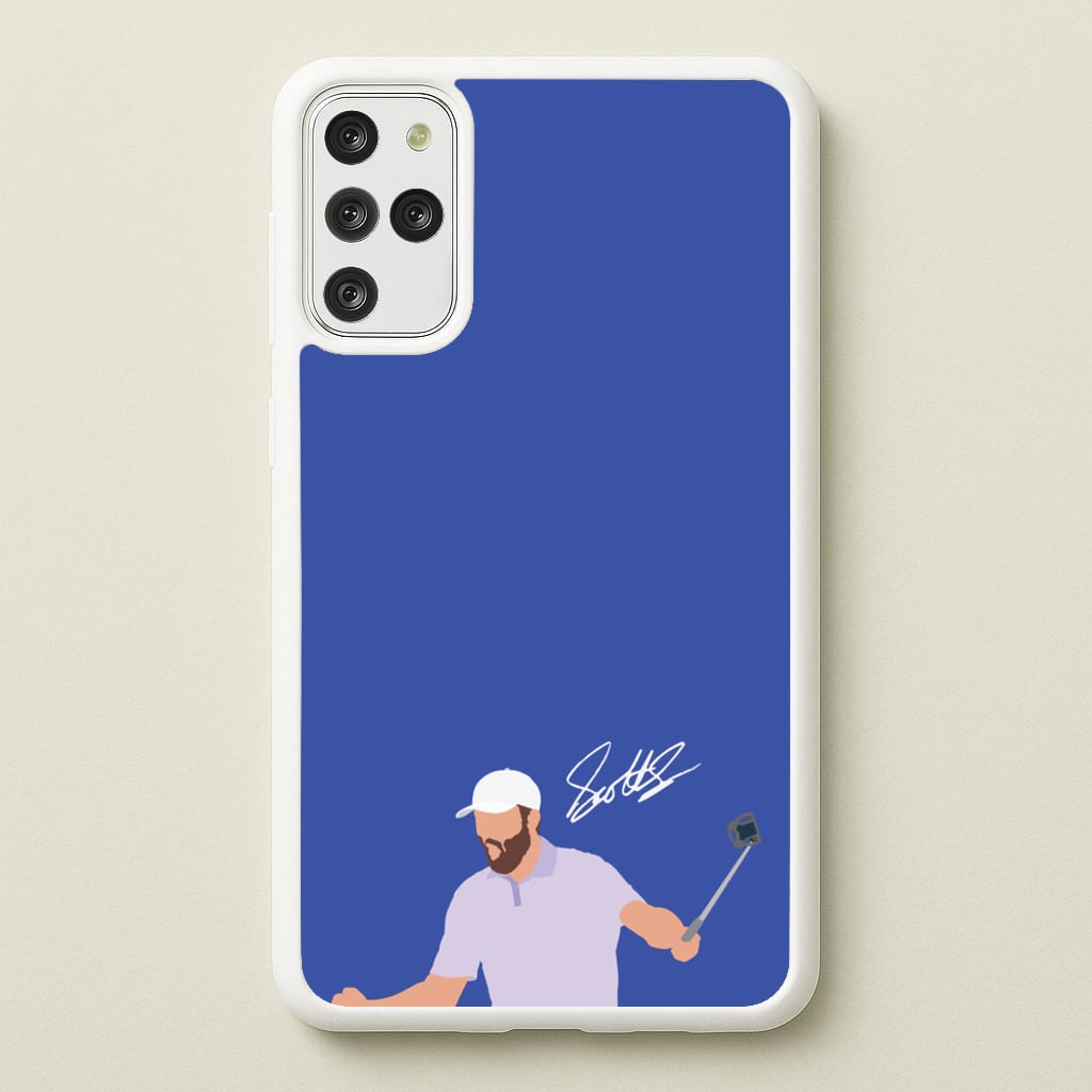 Scheffler Signature - Golf Phone Case for Galaxy S20 Plus