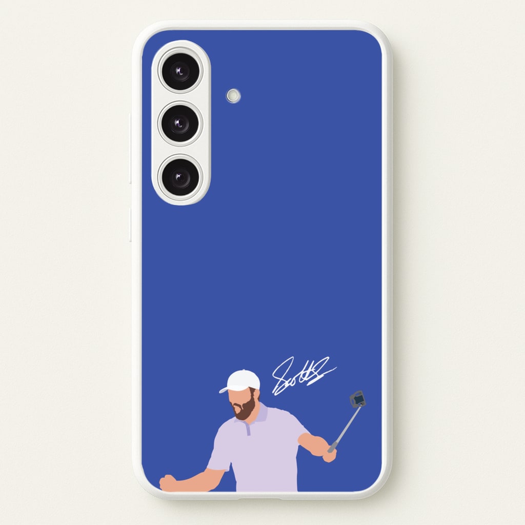 Scheffler Signature - Golf Phone Case for Galaxy S25 Plus
