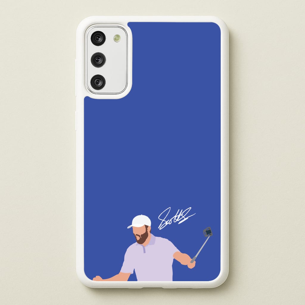 Scheffler Signature - Golf Phone Case for Galaxy S20