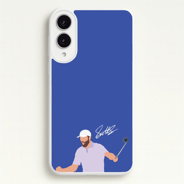 Scheffler Signature - Golf Phone Case for Galaxy S25 Edge
