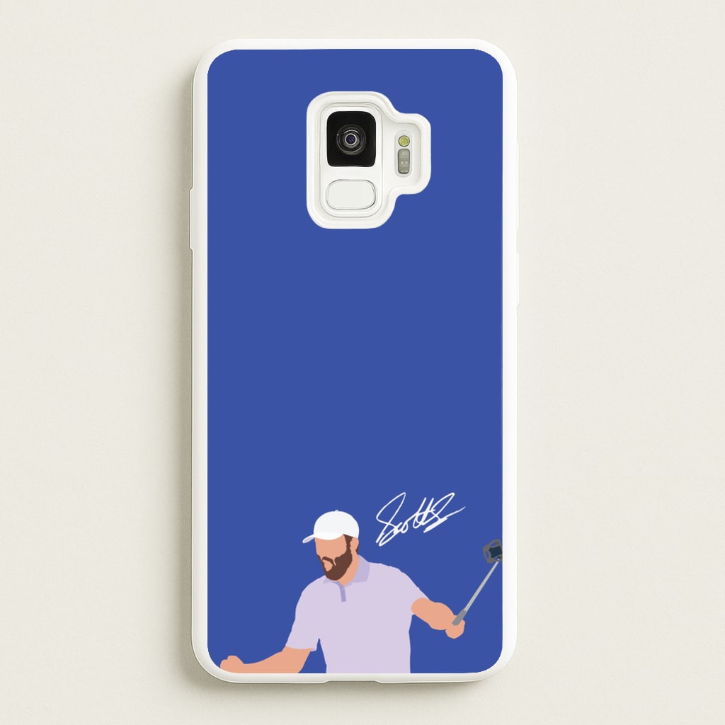 Scheffler Signature - Golf Phone Case for Galaxy S9