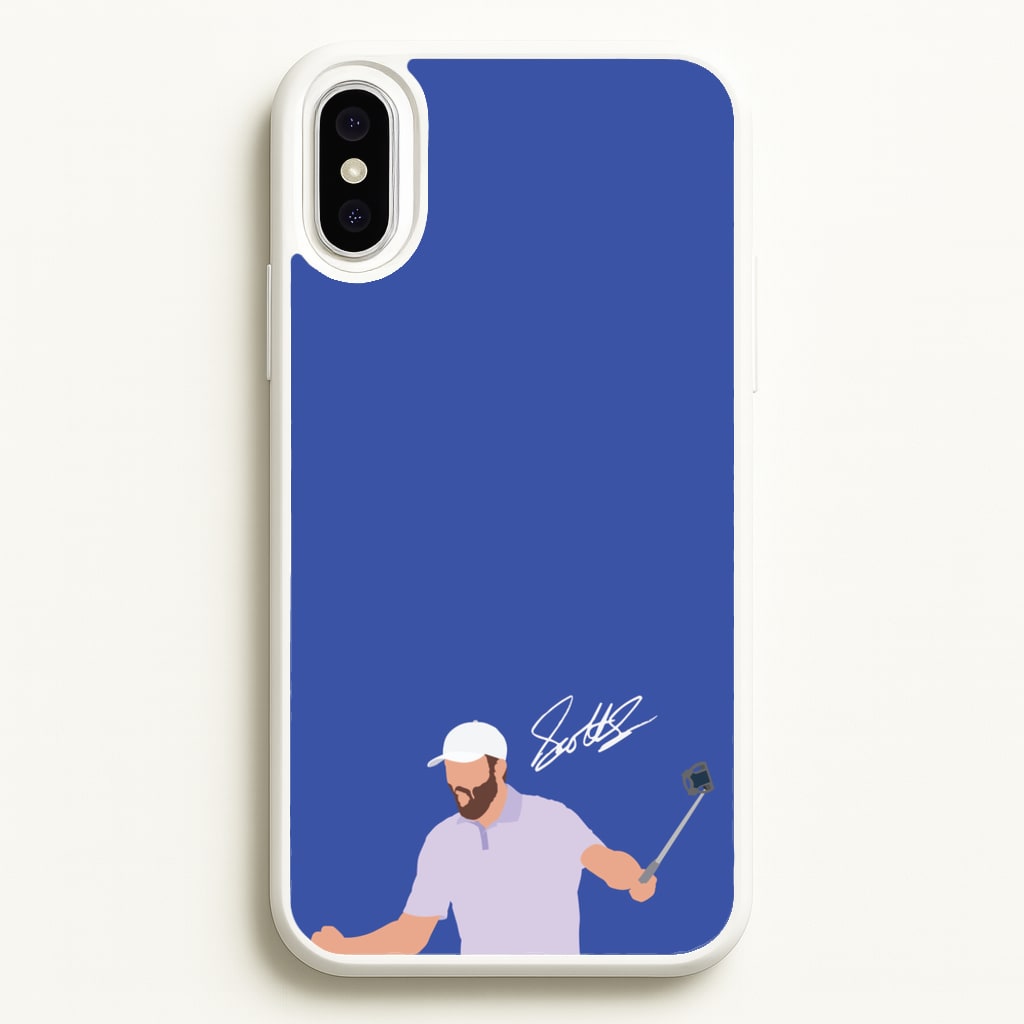 Scheffler Signature - Golf Phone Case for iPhone XS Max