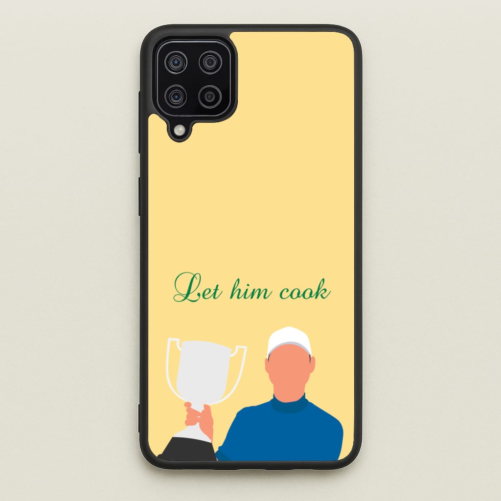 Let Him Cook - Golf Phone Case for Galaxy A12